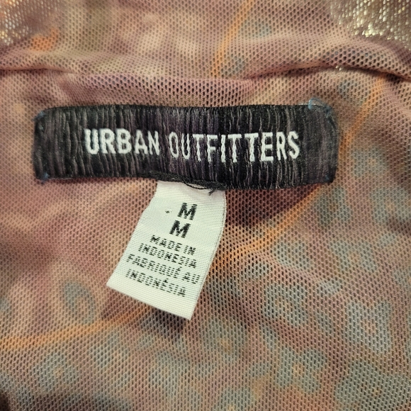 Urban Outfitters Cairo Mesh Mock Neck Long Sleeve Top - Picture 7 of 9